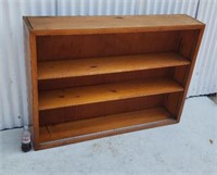 Pinewood bookshelf unit