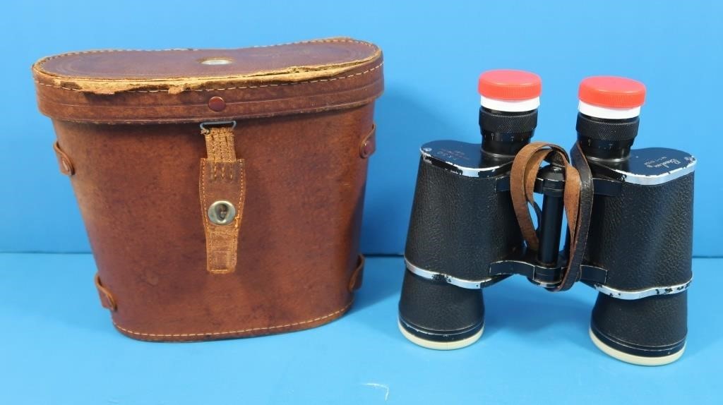 Vintage Binolux Binoculars in Case 7x50 #T-710824