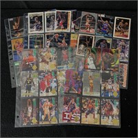 Mix lot of 1990s Basketball Cards