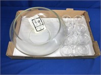 17 PC PUNCHBOWL SET