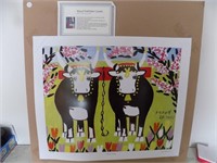 Maud Lewis "Oxwn in Spring" Unframed 3/795