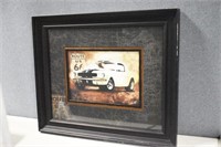 Route US 66 with Car Art Print