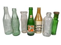 Vintage Soda & Beer Bottles