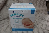 88 - size 1 diapers new