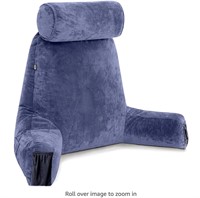 Husband Pillow Medium Dark Blue, Backrest for Kids