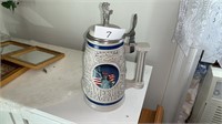 America the Beautiful Stein Handcrafted in