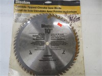 10" Disston 60T tablesaw blade