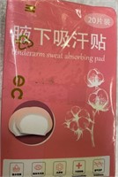 Sealed-underarm pads - 20 PCS