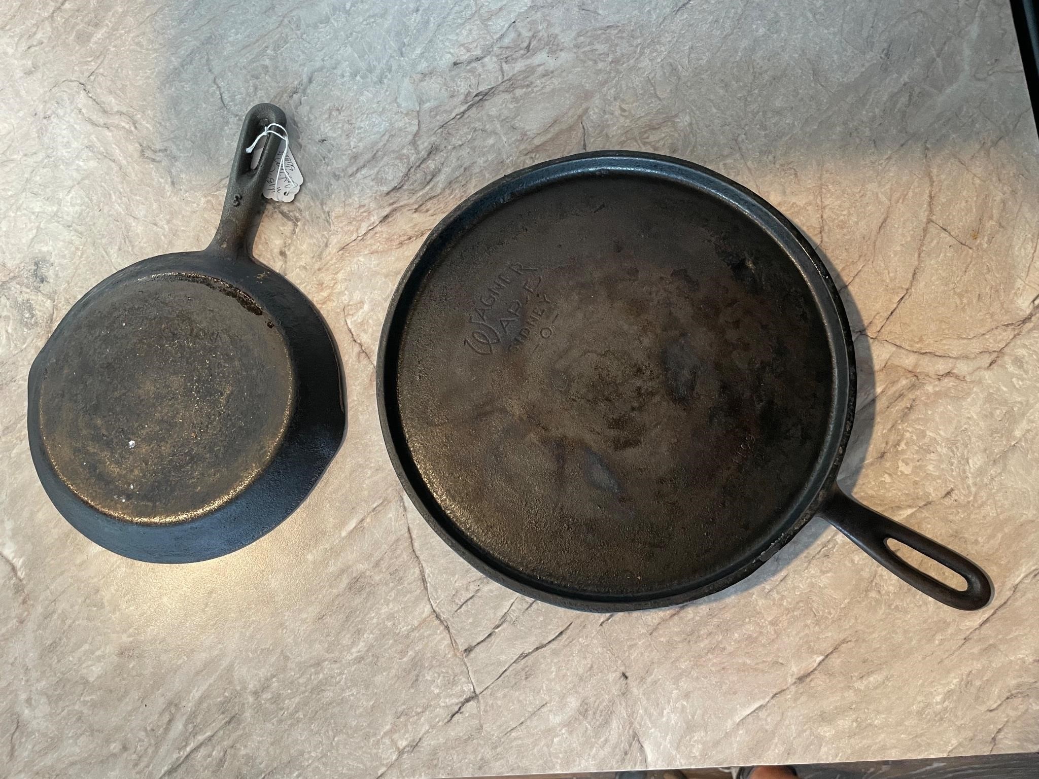 Vintage Cast Iron Skillets