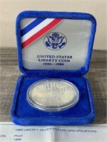 1986 Liberty Silver Dollar