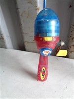 CHILDS SPIDERMAN FISHING ROD AND REEL