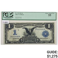 FR. 230 1899 $1 BLACK EAGLE SC PCGS AU-55