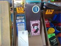 Vintage Games w/Dominoe's, Bunco, & Scrabble