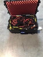 Plastic Case with Assorted Cables