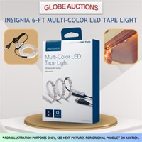 INSIGNIA 6-FT MULTI-COLOR LED TAPE LIGHT