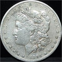 1884-S Morgan Silver Dollar, Key Date, Nice!