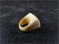 Mammoth ivory ring size 5