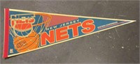 Vintage New Jersey "Nets" Pennant