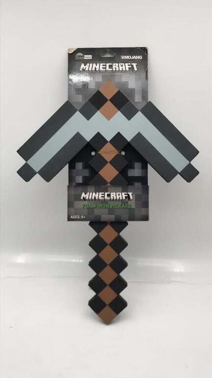 New Minecraft Foam Iron Pickaxe