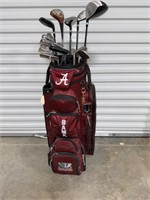 DATREK Bama golf bag w/ bags and lots of golf