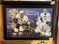 CROSBY FIRST STANLEY CUP WIN PICTURE 13 X 19