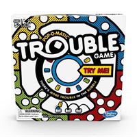 Hasbro Gaming Trouble Board Game for Kids Ages 5 a