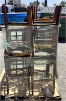 7ct Mixed Bar Stool Chair Frames 29” $973 Retail