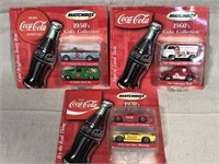 1950's 60's 70's Coca Cola Matchbox cars