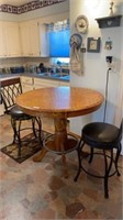 High Top Table w/ (2) Chairs 41x36