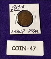 1929 S LINCOLN WHEAT PENNY SEE PHOTO