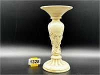 Antique white 10" Candle holder