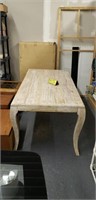 Distressed finish Dining Table(Display) by Amelie