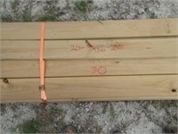 Lumber 20 5/4x6x20