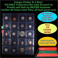 Unique Father & 2 Sons US ONLY Collection,The kids