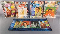 (5) Mounted Elvis Puzzles