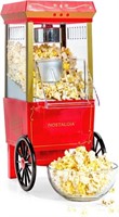 12 Cup, Hot Air Popcorn Machine with Measuring Cap