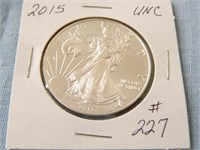 2015 American Eagle Silver Dollar - UNC