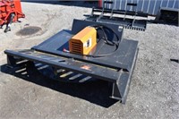 Unused 2023 Skid Steer Brush Cutter Attachment