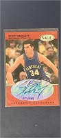 Scott Padgett Autographed Card