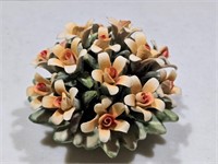 Vintage Capodimonte Mini Flowers Bouquet
