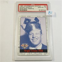 1997 Mickey Mantle Card PSA 10