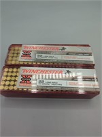 Two sealed Winchester 22. Long rifle 200 ct