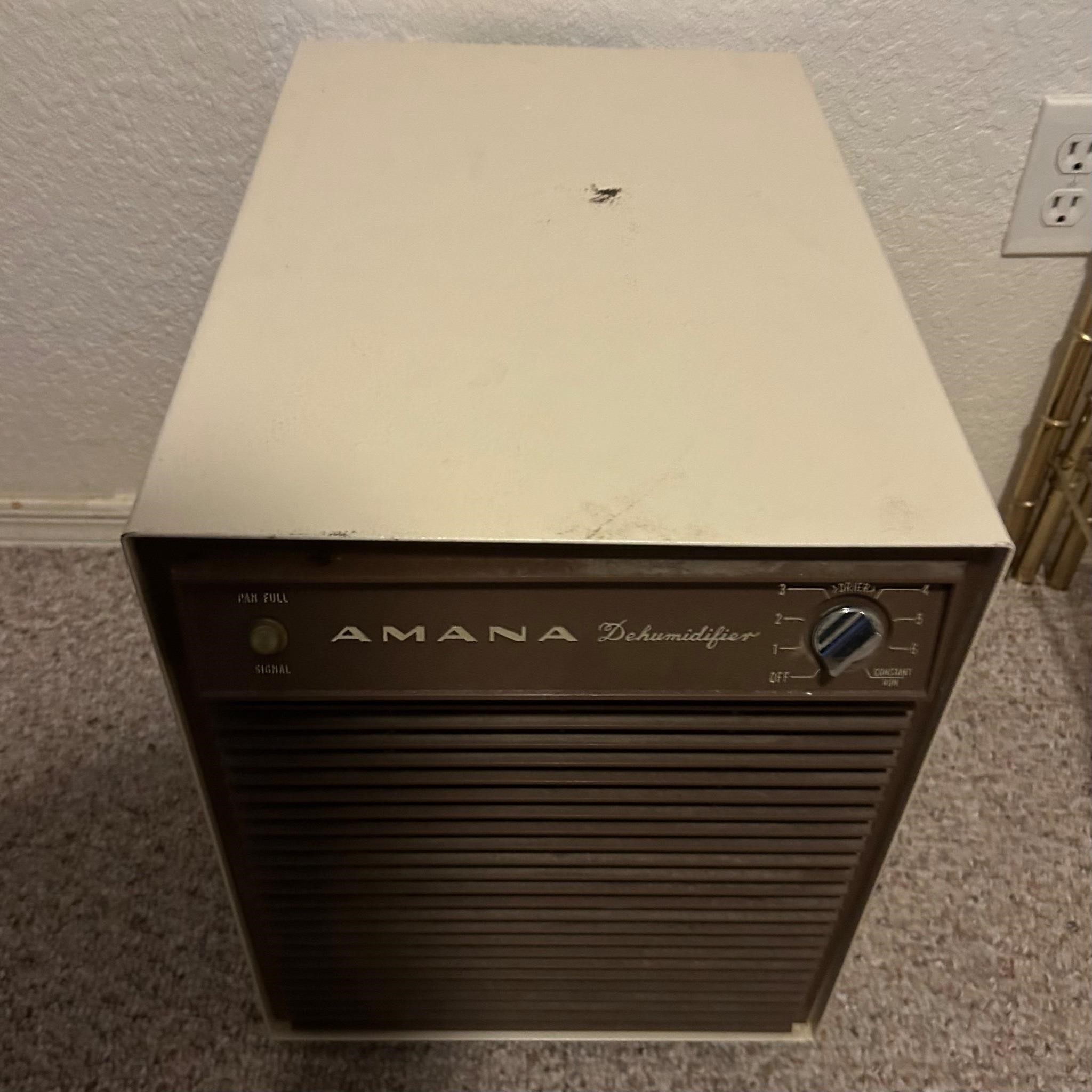 Vintage Amana Dehumidifier
