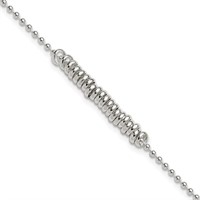 Sterling Silver- Love Ring Ankle Bracelet
