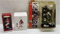 Jerry Rice Figure (new in package)  2 Hallmark