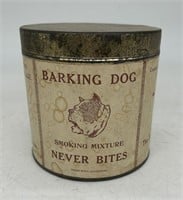 Vintage Tin - Barking Dog Smoking Tobacco