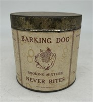 Vintage Tin - Barking Dog Smoking Tobacco