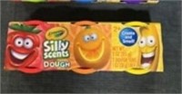 3 PK Crayola Silly Scents Dough NEW