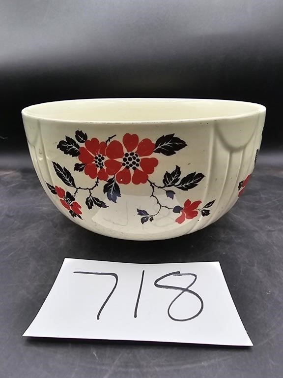 Hall's Red Poppy Mixing Bowl