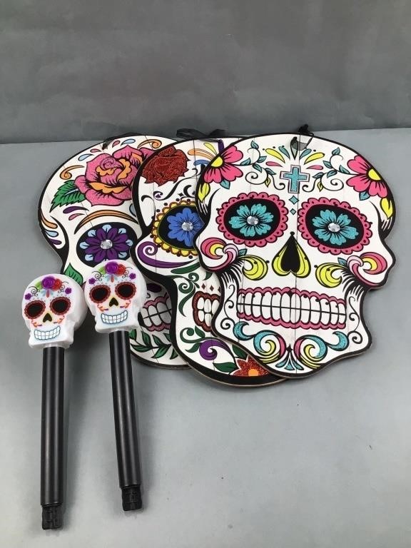 Sugar skull decor